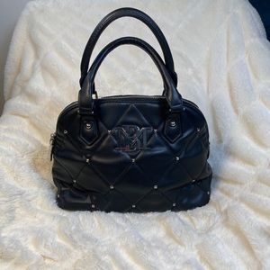 Badgley Mischka black quilted bag new women